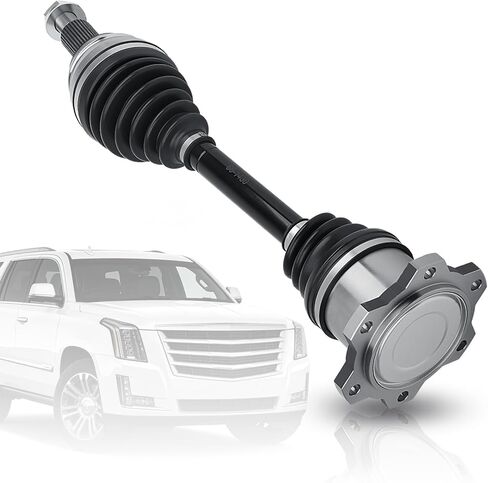 CV Axle Shaft Assembly Compatible with 2007-2020 Cadillac Escalade, Chevy Avalanche Cheyenne Silverado 1500 Tahoe Suburban Suburban1500, GMC Sierra 1500 Yukon XL Front Left and Right Replaces# 60-1430 in Saudi Arabia