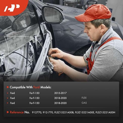 كابل تحرير مزلاج بمقبض الباب الداخلي مقاس 32 بوصة متوافق مع شاحنة Ford F-150 F150 2015-2020، السائق الأمامي أو جانب الركاب، يستبدل # FL3Z-15221A00-B، FL3Z-15221A00-E، FL3Z-15221A00-H in Kuwait