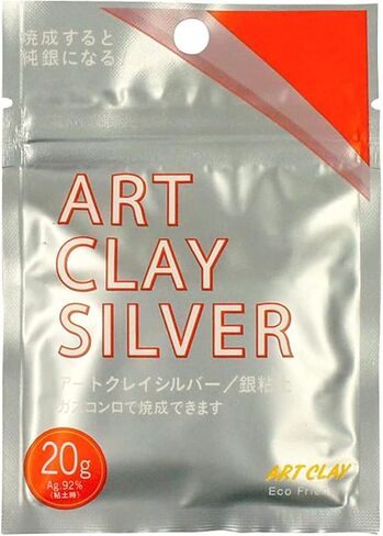 Aida Chemical Industries Art Clay A-0274 Art Clay Silver، 0.7 أونصة (20 جم) in Kuwait