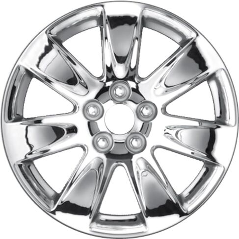 New 18x8" 18 Inch Chrome Aluminum Alloy Wheel Rim for Buick Lacrosse 2010-2013 & Buick Regal 2011-2017 | ALY04095U85N | Direct Fit - OE Stock Specs in Kuwait