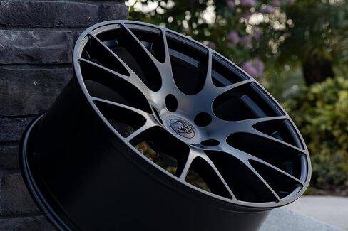 إطارات وإطارات OE Wheels DG69 مقاس 22 بوصة تناسب طراز Ram Hellcat 5x139.7 22x10 أسود ساتان - TerraMax RT 285/45-22 (مجموعة من 4) in Kuwait