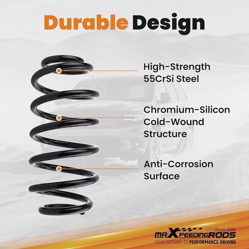 زنبرك خلفي maxpeedingrods مقاس 4 بوصات لسيارة GM SUV 2000-2006، طقم ملفات إسقاط لسيارة Chevy Tahoe/Suburban/Avalanche 1500، لسيارة GMC Yukon/XL in Kuwait
