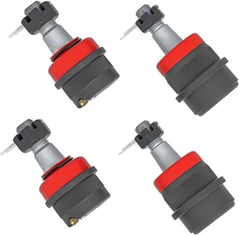 Suspension Dudes CODE RED Front Upper/Lower Heavy Duty Greasable Ball Joint KIT FITS Wrangler 2007-2018, Grand Cherokee 1999-2004, K3134T K3185 - Fits Dana 30 & Dana 44 Axles in Kuwait