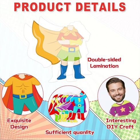 78pcs Hero Theme Cut Outs Super Themed Bulletin Board Decoration Set Hero Theme DIY Photos for Kids Heroes Sayings School Bulletin Board Set Back to School Hero-Themed Cutouts Party Decorations in Kuwait