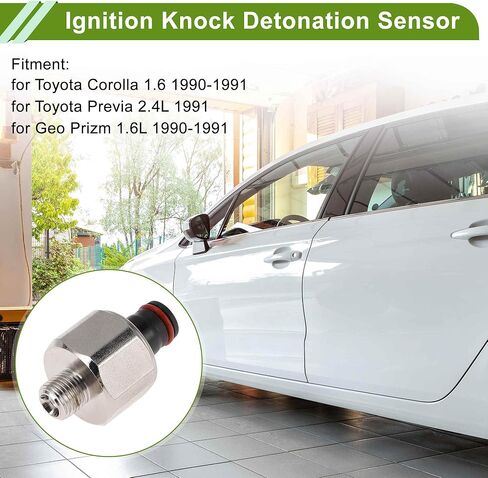 No.8961512020 Ignition Knock Detonation Sensor for Toyota Corolla 1.6 1990-1991 for Toyota Previa 2.4L 1991 Engine Knock Sensor 1 Pc in Kuwait