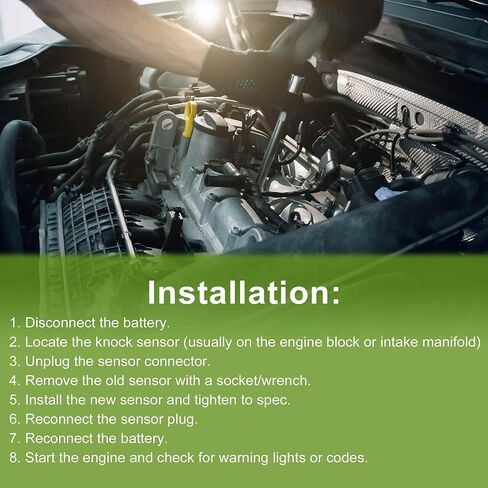 No.8961512020 Ignition Knock Detonation Sensor for Toyota Corolla 1.6 1990-1991 for Toyota Previa 2.4L 1991 Engine Knock Sensor 1 Pc in Kuwait
