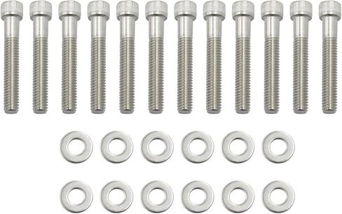 مجموعة مسامير مشعب السحب SBF - استبدال من الفولاذ المقاوم للصدأ مناسب لمحركات Ford 289 302 5.0L 351W ذات الكتلة الصغيرة - متينة وسهلة التركيب in Kuwait