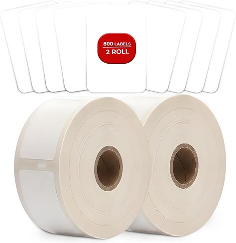 MICRO TEC Static Cling Oil Change Stickers 1.4" x 2.15" – Glossy Windshield Service Reminder Labels – Ribbon Print Compatible with Zebra TLP-2824 Plus & GODEX RT-200i – 400 Labels/Roll (Roll of 1) in Saudi Arabia