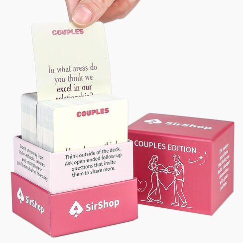 Conversation Cards for Couples150 pc,We're Not Really Strangers,Couple Games for Date Night, Couples Gifts,Having The Deep Conversation and Pillow Talk with Each Other ﻿ in Saudi Arabia