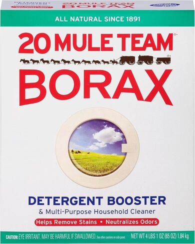 Borax 20 Mule Team Laundry Booster, Powder, 4 Pounds in Saudi Arabia