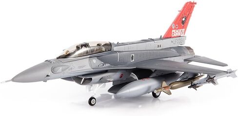 أجنحة جي سي | نموذج مصغر للطائرات العسكرية بمقياس 1:72 | F-16D Fighting Falcon، القوات الجوية لجمهورية سنغافورة، سرب المقاتلات 425، Peace Carvin II، الذكرى الثلاثين، 2023 | الموديل JCW-72-F16-023 in Saudi Arabia