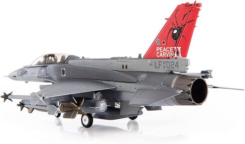 أجنحة جي سي | نموذج مصغر للطائرات العسكرية بمقياس 1:72 | F-16D Fighting Falcon، القوات الجوية لجمهورية سنغافورة، سرب المقاتلات 425، Peace Carvin II، الذكرى الثلاثين، 2023 | الموديل JCW-72-F16-023 in Saudi Arabia