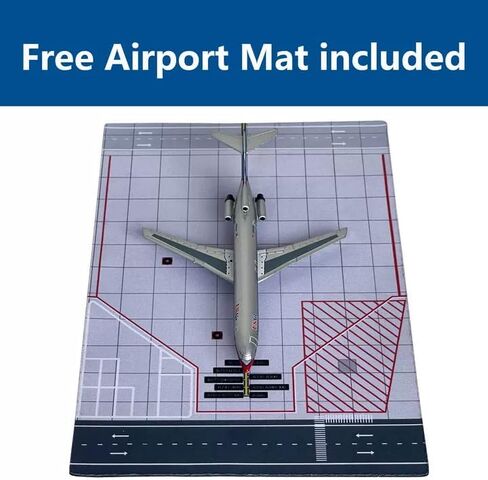 نموذج طائرة B727-200، طائرة معدنية بمقياس 1/300 من طراز Diecast 727 مع جهاز هبوط قابل للسحب، هدية مثالية ومجموعة لعشاق الطيران in Kuwait