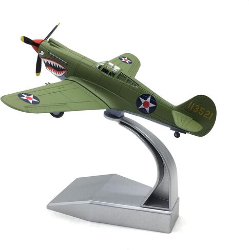 1/72 الولايات المتحدة P-40 الطائرات المقاتلة توماهوك مسدس دييكاست طائرات عسكرية نموذج هجوم طائرة طائرة عسكرية نماذج طائرة للبالغين in Kuwait