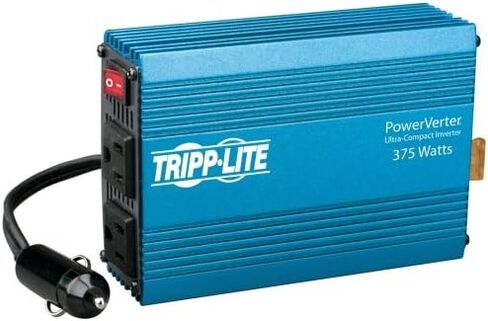 Tripp Lite PowerVerter 375-Watt Ultra-Compact Inverter - 12V DC - 120V AC - Continuous Power:375W in Kuwait