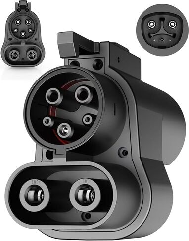 NACS إلى CCS1 محول شاحن تسلا | شواحن NACS DC إلى محول CCS1 | 500 أمبير | 1000 فولت | العاصمة | ضمان لمدة 12 شهرًا in Kuwait