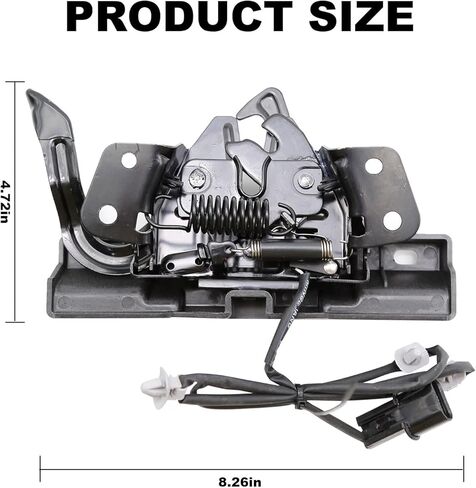 Hood Latch 81130-C1100 Compatible with Hyundai SONATA 2.0L 2.4L 2015 2016 2017, Replaces 81130C1100 in Kuwait