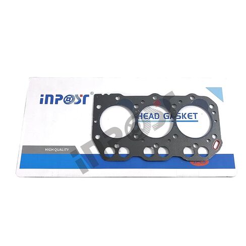 حشية رأس الأسطوانة INPOST 3TNA72 (الجرافيت) متوافقة مع محرك Yanmar 3TNA72L 3TNA72UJ John Deere 430 455 755 670 جرار Kobelco SK15SR Excavator in Kuwait