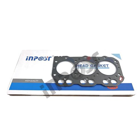 حشية رأس الأسطوانة INPOST 3TNA72 (الجرافيت) متوافقة مع محرك Yanmar 3TNA72L 3TNA72UJ John Deere 430 455 755 670 جرار Kobelco SK15SR Excavator in Kuwait