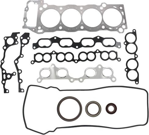 حشية رأس الأسطوانة مع مجموعة مسامير لسيارة Toyota 4Runner 2.7 1996-2000، T100 2.7 1994-1998، Tacoma 2.4 2.7 1995-2004 in Kuwait