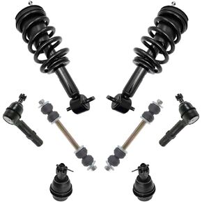8pc Steering & Suspension Kit Complete Strut Assemblies Ball Joints Tie Rods Sealed for Chevy for GMC for Sierra 1500 2007-2013 in Saudi Arabia