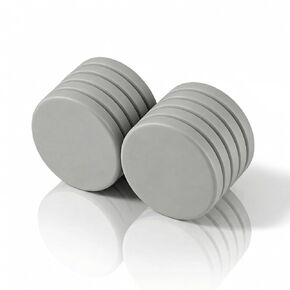 Extra Powerful Neodymium Magnets,Super Strong Magnets Heavy Duty for Fridge,Disc Rare Earth Magnets for Whiteboard,Refrigerator,Craft,Curtain,Industrial,Epoxy Coating Magnet,1 in x 1/10 in-10 Pack in Saudi Arabia