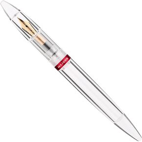 Moonman MAJOHN M2 Fountain Pen, Clear Transparent Acrylic, Eye Dropper Filling, Large-Capacity Ink Storing, Writing Calligraphy Pen Gift Set (Extra Fine Nib) in Saudi Arabia