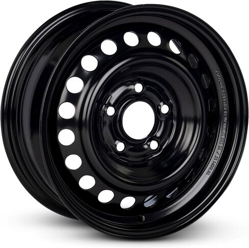 For 2010-2012 Kia Soul 15 Inch Painted Black Rim - OE Direct Replacement - Road Ready Car Wheel in Kuwait