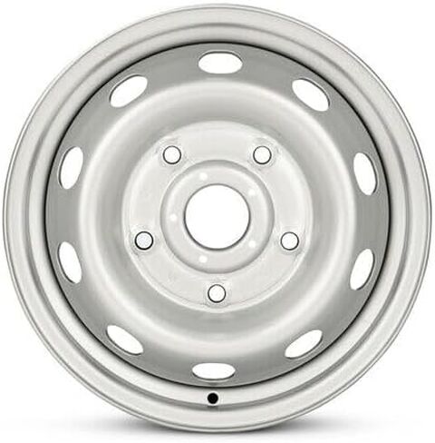 عجلة فولاذية بديلة مباشرة مقاس 16 × 6.5 بوصة من OEM - Recond لسيارة Ford Transit 150 2015–2025 مقاس 5-160 مم باللون الفضي مقاس 16 بوصة CK4Z1007F in Kuwait