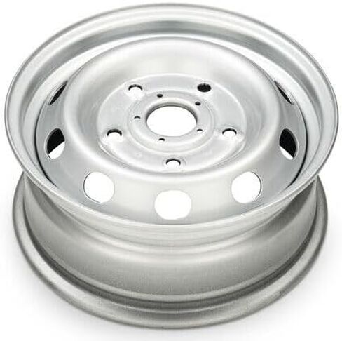 عجلة فولاذية بديلة مباشرة مقاس 16 × 6.5 بوصة من OEM - Recond لسيارة Ford Transit 150 2015–2025 مقاس 5-160 مم باللون الفضي مقاس 16 بوصة CK4Z1007F in Kuwait