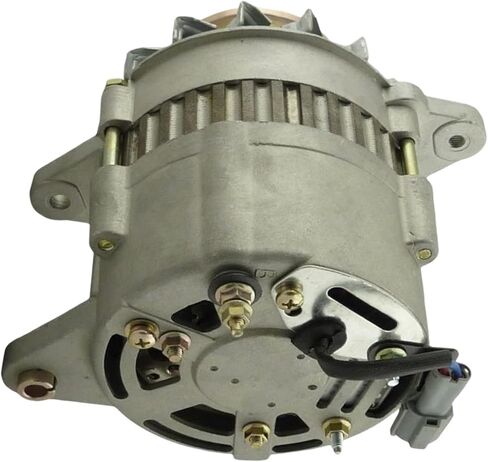 24V Alternator 8970222110 8-97022-211-0 8970222111 8-97022-211-1 For Sumitomo Excavator SH120 For Isuzu 4BG1 4BD1 4BD1T Engine For Hitachi Excavator EX100-2 EX120 30A in Kuwait