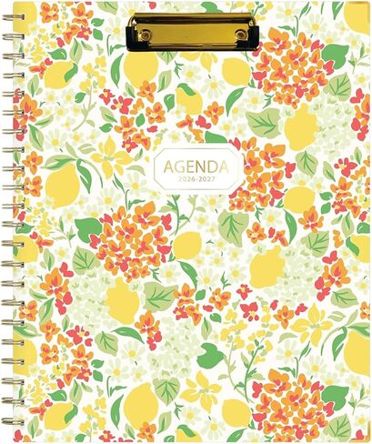 2026-2027 Blue Sky Palermo Clip 8" x 11" Academic Year Weekly & Monthly Planner, Plastic Cover (157586) in Kuwait