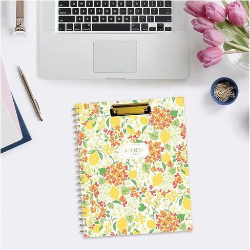 2026-2027 Blue Sky Palermo Clip 8" x 11" Academic Year Weekly & Monthly Planner, Plastic Cover (157586) in Kuwait