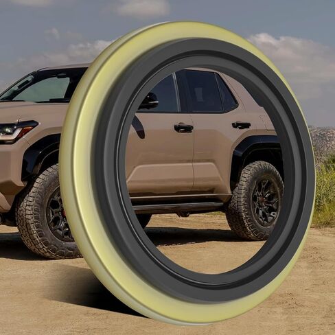 قطعتان من Anxingo 90316-69001 بديل ختم الزيت لمحور العجلة الأمامية لسيارة Toyota 4Runner 1996-2002، Tundra 2000-2006، Sequoia 2001-2007، Tacoma 1995-2004، يستبدل 90316-69000 in Kuwait