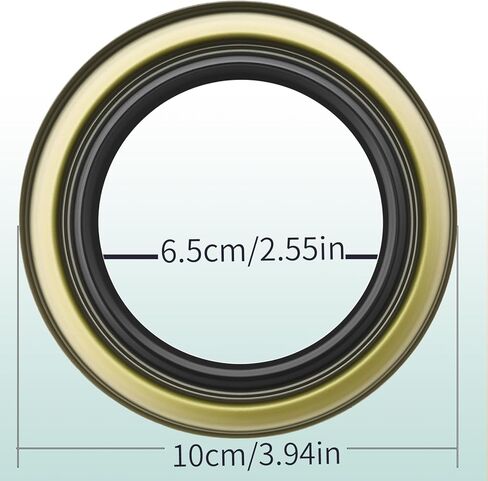 قطعتان من Anxingo 90316-69001 بديل ختم الزيت لمحور العجلة الأمامية لسيارة Toyota 4Runner 1996-2002، Tundra 2000-2006، Sequoia 2001-2007، Tacoma 1995-2004، يستبدل 90316-69000 in Kuwait
