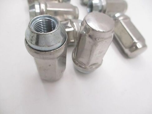 Trailer Wheel Lug Nuts 1/2" x 20 x 1-7/8 Stainless Steel Capped Lug Nuts 7/8", 20 Pack, for Trailer in Kuwait