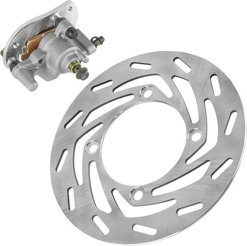 Caltric Front Right Brake Caliper with Disc Rotor Compatible with Yamaha Kodiak 700 YFM700K 4X4 2016-2026 in Kuwait