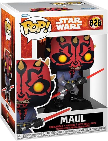 Funko Pop! Star Wars: Maul - Shadow Lord - Maul - Collectable Vinyl Figure - Gift Idea - Official Merchandise - Toys for Kids & Adults - Star Wars Fans - Model Figure for Collectors and Display in Kuwait