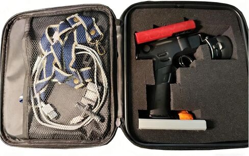 RC Controller Carry Bag Remote Control Organizer Transmitter Case Adjustable Foam Shock Absorbing Nylon Sponge Suitable for Home Use Travel in Saudi Arabia