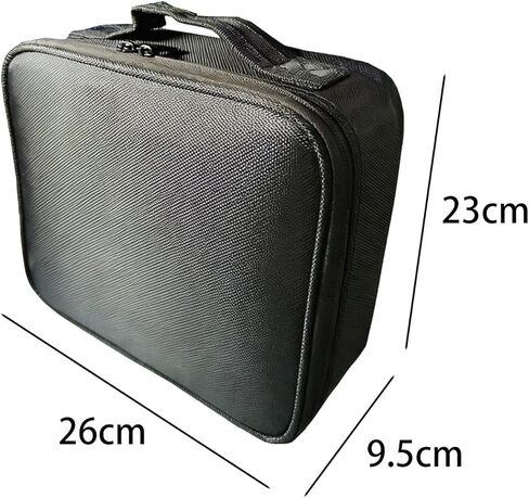 RC Controller Storage Bag Black DIY Adjustable Foam Shock Absorb Protection in Saudi Arabia