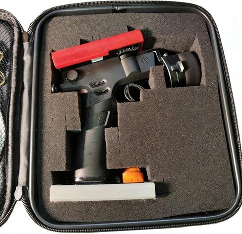 RC Controller Storage Bag Black DIY Adjustable Foam Shock Absorb Protection in Saudi Arabia