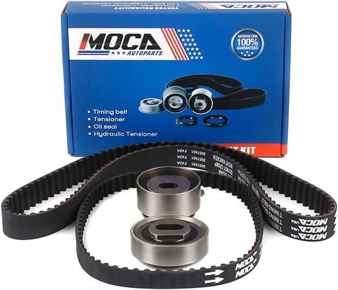 طقم مكون حزام التوقيت MOCA متوافق مع 1994-2002 لهوندا أكورد و1997-1999 لـ Acura CL & 1998 1999 لمحرك Isuzu Oasis 2.2L 2.3L F23A F22B1 # TBK244 in Kuwait
