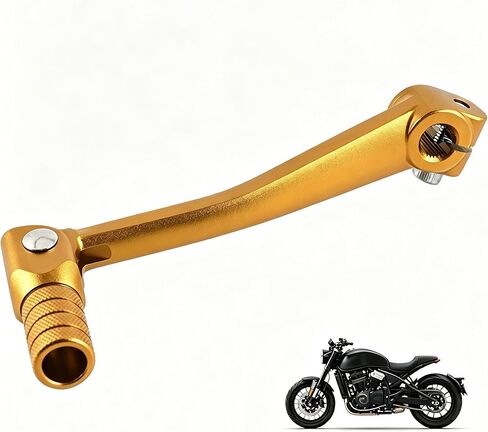 Motorcycle Gear Shift Lever for Honda CT125 Hunter Cub, Foldable Aluminum Alloy Shift Lever Durable Peg Shifter Lever Accessories in Saudi Arabia