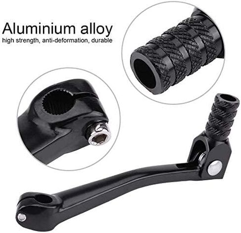 Motorcycle Gear Shift Lever for Honda CT125 Hunter Cub, Foldable Aluminum Alloy Shift Lever Durable Peg Shifter Lever Accessories in Saudi Arabia