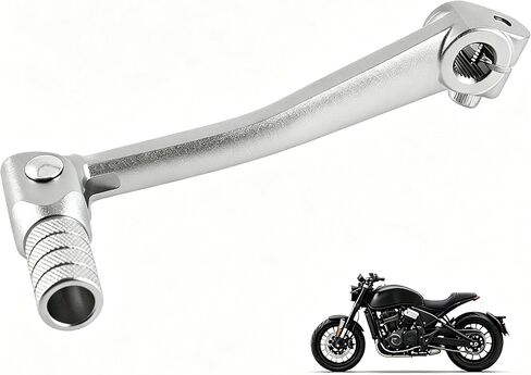Motorcycle Gear Shift Lever for Honda CT125 Hunter Cub, Foldable Aluminum Alloy Shift Lever Durable Peg Shifter Lever Accessories in Saudi Arabia
