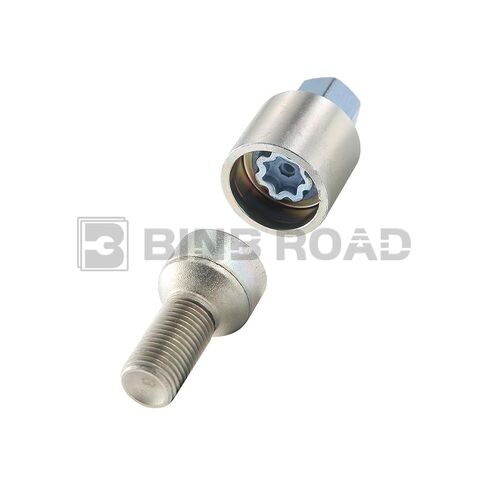 أقفال حافة مسمار العجلة القابلة للقفل M14 X 1.5 متوافقة مع Audi A3 A4 A5 A6 Q4 Q5 RS5 RS6 (يستبدل 4F0698139B) in Kuwait