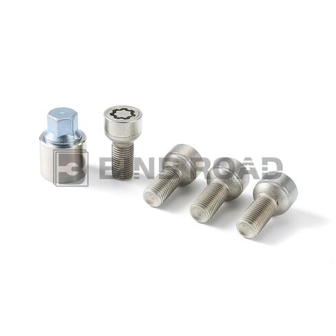 أقفال حافة مسمار العجلة القابلة للقفل M14 X 1.5 متوافقة مع Audi A3 A4 A5 A6 Q4 Q5 RS5 RS6 (يستبدل 4F0698139B) in Kuwait