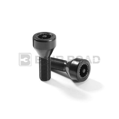 أقفال حافة مسمار العجلة القابلة للقفل M12 X 1.5 متوافقة مع BMW 128i 325i 328i 335i 525i 528i 550i 650i Z4 (يستبدل 36136786419) in Kuwait