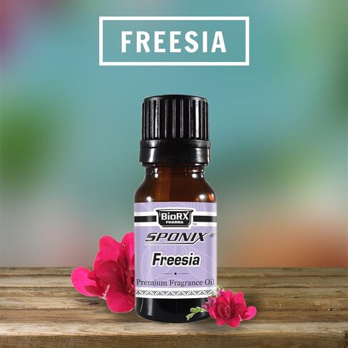 Best Freesia Fragrance Oil - Top Scented Perfume Oil - Premium Grade - 10 mL by Sponix in Saudi Arabia