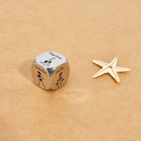 Gym Gifts for Women, Workout Gifts for Gym Lovers Women Who Work Out, Gym Rats Workout Dice for Exercise, Body Building Fitness Dice for Wife Girlfriend Friend Valentines Christmas Birthday in Saudi Arabia